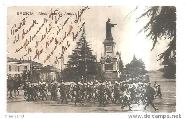 69403) Cartolina Di Brescia - Monumeto Ad Arnaldo - Viaggiata - Brescia