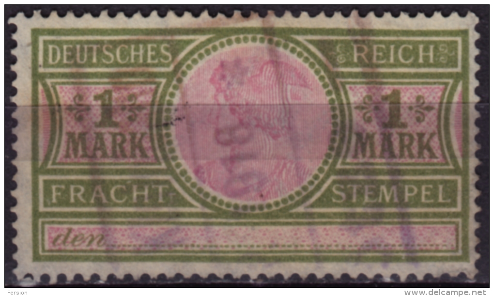 Hermes / Greek Mythology - Fiscal Revenue Stamp - 1910's Germany - Used - Mitología