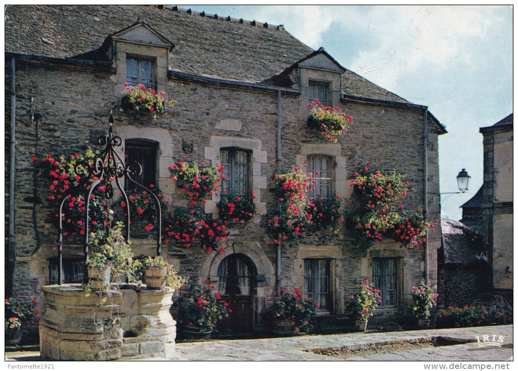 ROCHEFORT EN TERRE LE PUITS ET LA MAISON AUX GERANIUMS(dil180) - Rochefort En Terre