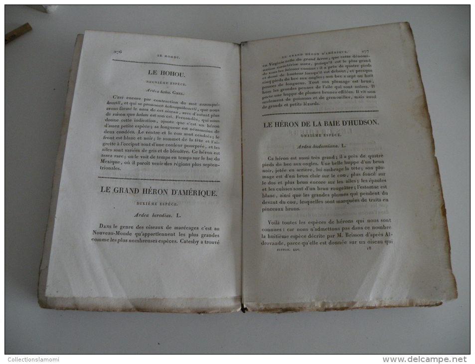 LOT,OEUVRES DE BUFFON, 1830 X3/1831 X6/1832 X1/ Donc 1 Non Daté Mauvaise état, 11 Livres Voir Photos - Lots De Plusieurs Livres