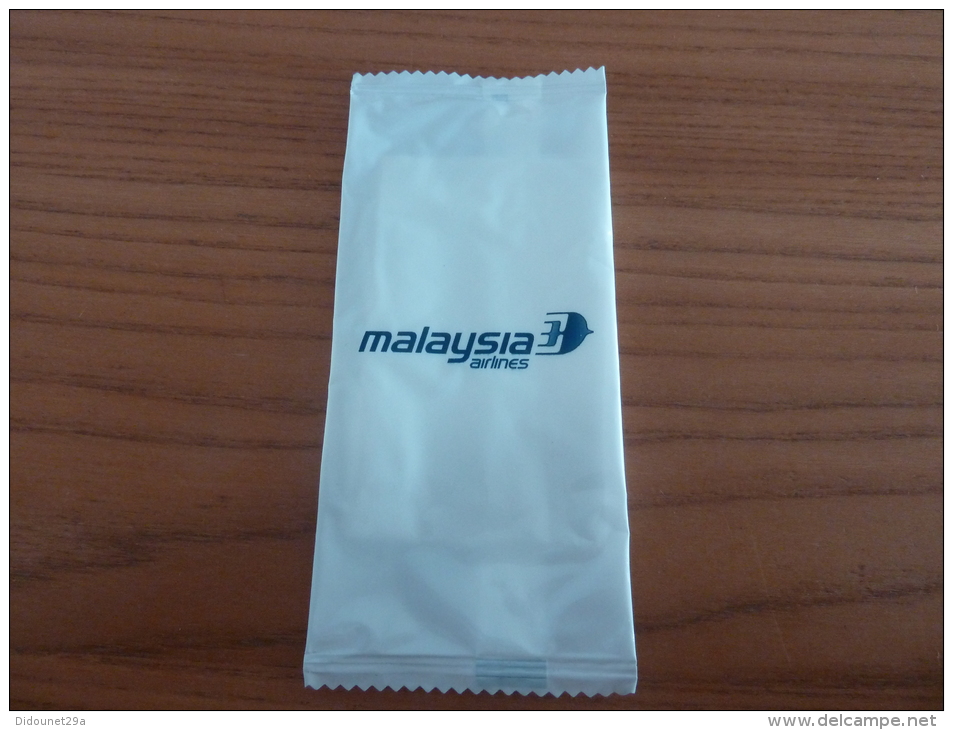 Serviette Papier « malaysia Airlines » (compagnie Aérienne) Sous Blister - Tovaglioli Bar-caffè-ristoranti