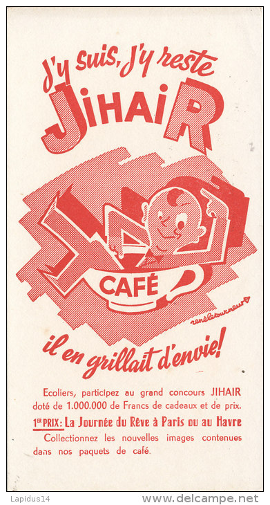 BU 975 - BUVARD     JIHAIR   CAFE - Coffee & Tea