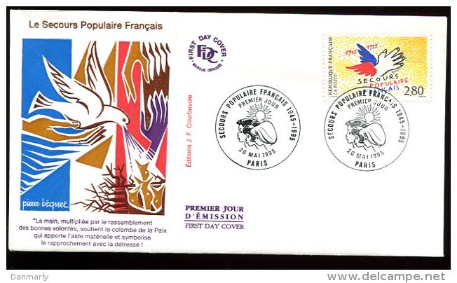 FDC 20/05/95 : Le Secours Populaire - Sonstige & Ohne Zuordnung