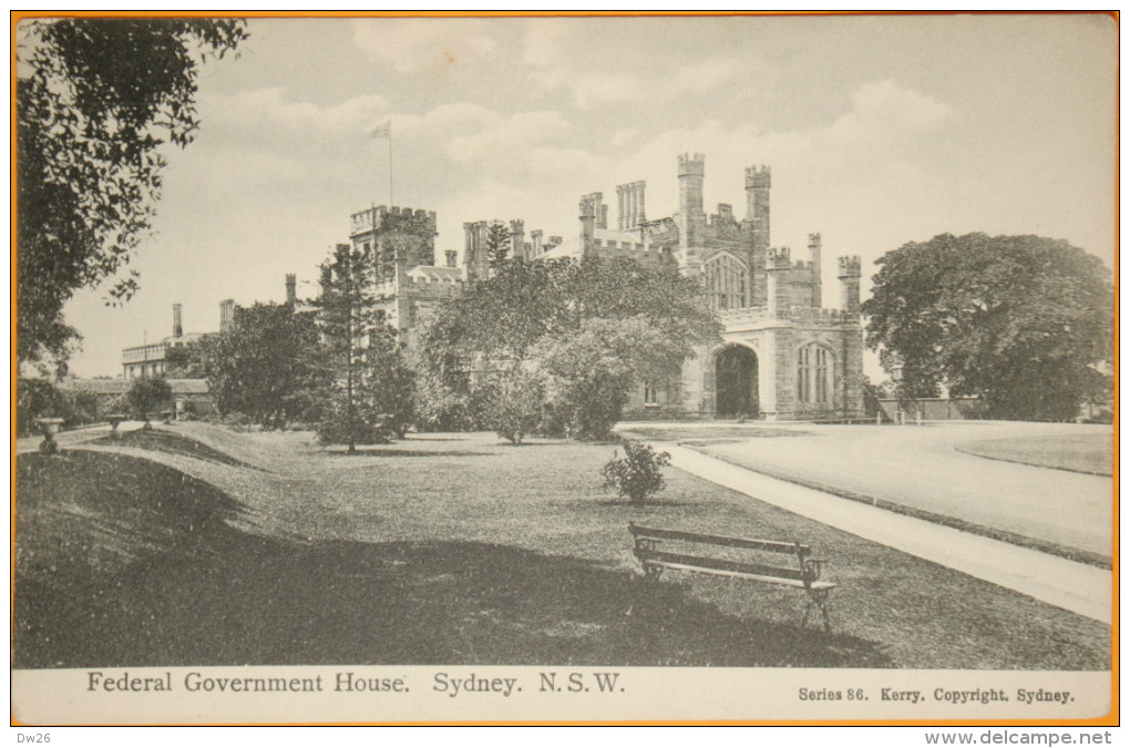 Australie - Sydney - Fédéral Government House N.S.W - Carte Non Circulée - Sydney