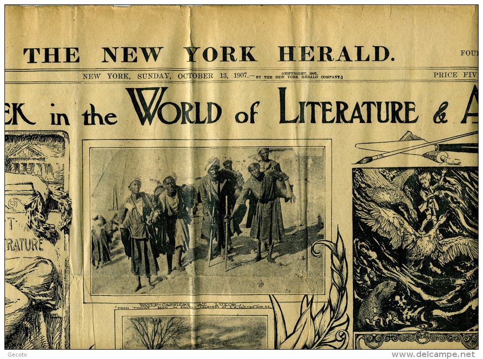 The New York Herald -  October 13  - 1907 - 1900-1949