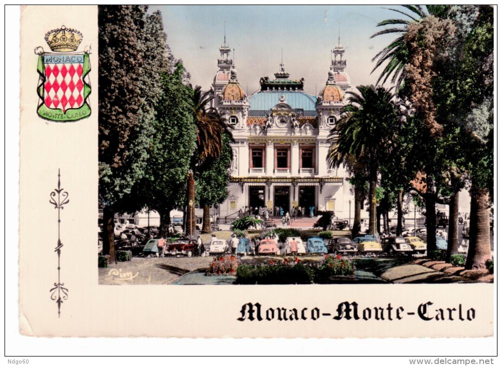 Monte Carlo - Le Casino-entrée Principale - Casino