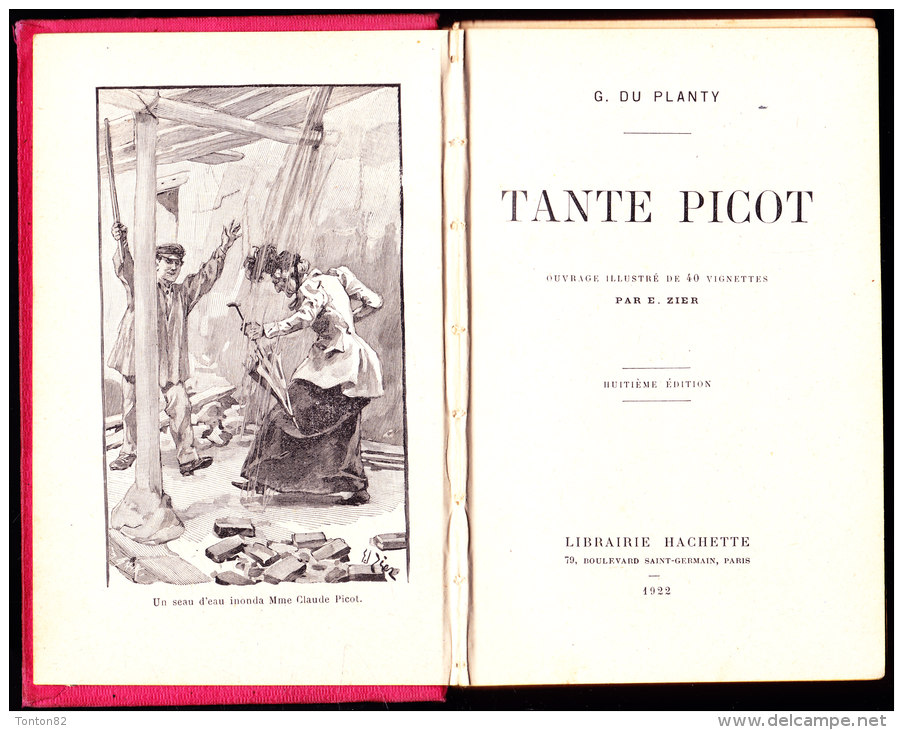 G. Du Planty - Tante Picot - Bibliothèque Rose Illustrée - ( 1922 ) - Bibliothèque Rose