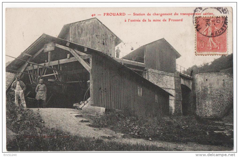 Frouard - Entrée De La Mine - Station De Déchargement - Otros & Sin Clasificación