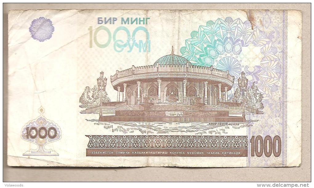 Uzbekistan - Banconota Circolata Da 1000 Som - 2001 - Uzbekistán