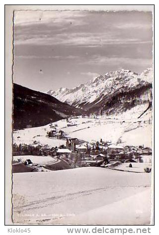 Autriche - STEINACH A.  BR. - 1051 M - TIROL - Vue Du Village Sous La Neige Montagne Et Vallée - CPSM N Et B - Steinach Am Brenner