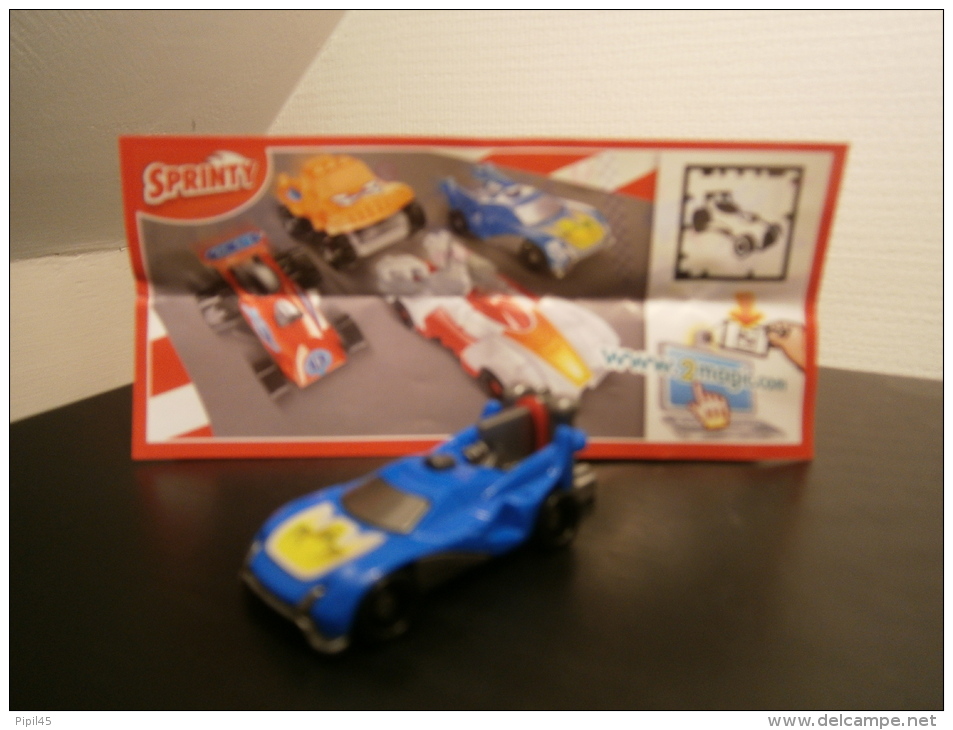 KINDER SPRINTY VOITURE DE COURSE FT049  + BPZ - Mountables