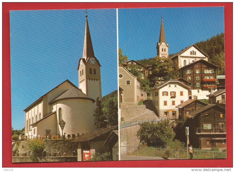 ACON-45 Goms Fiesch Kirche. Nicht Gelaufen. - Fiesch