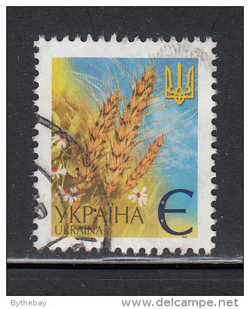 Ukraine Used Scott #422d (3.65h) Wheat, Dated 2005 - Ukraine