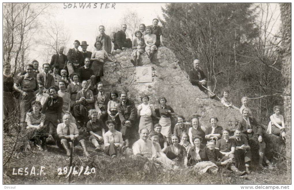 26441 -   Solwaster    Rocher  Biliste -  Carte  Photo -les  Amis De La Fagne - Jalhay