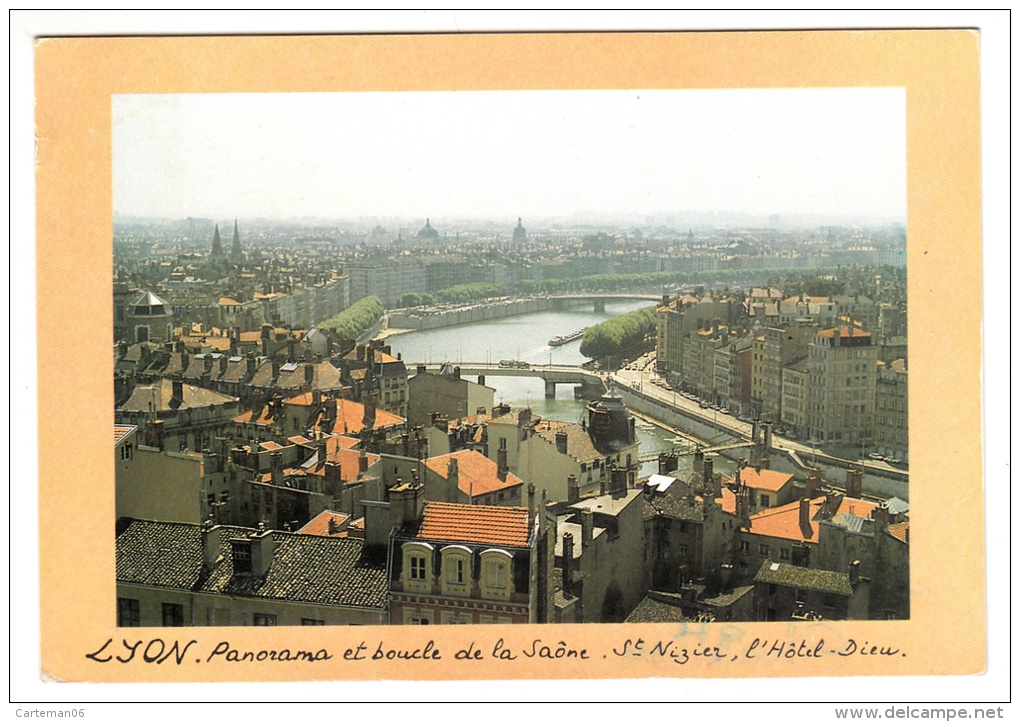 69 - Lyon - Panorama Et Boucle De La Saône - Editeur: Astruc N° PAN07 - Autres & Non Classés