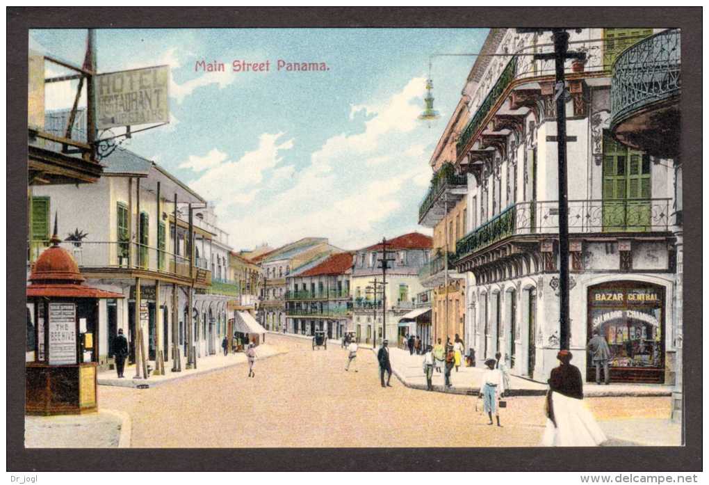 PA12) Panama City - Main Street - Panama