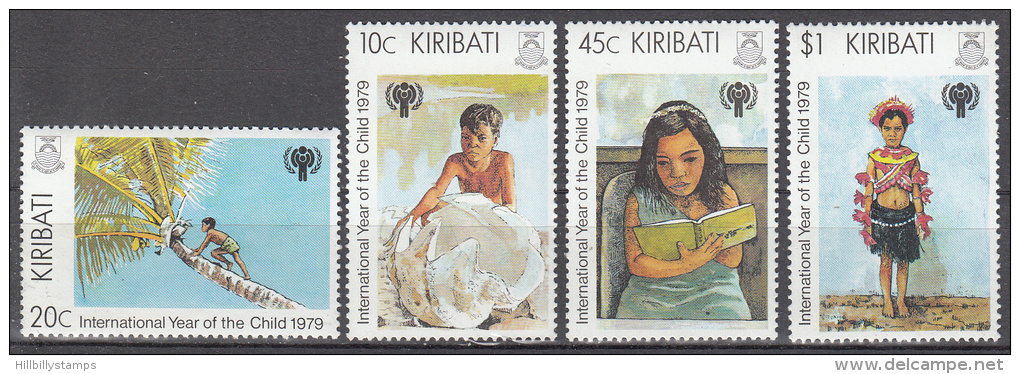 Kiribati  Scott No.  345-48   Mnh  Year 1979 - Kiribati (1979-...)
