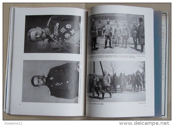 Livre de photos Deutsche Heerführer Iere guerre mondiale 1915 superbe avec jaquette