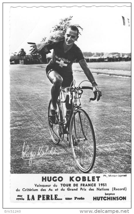 Cpsm Hugo Koblet - Tour De France - Ciclismo