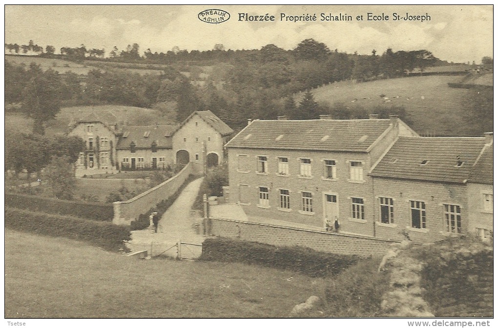 Florzée - Propriété Schaltin Et Ecole St-Joseph ( Voir Verso ) - Sprimont