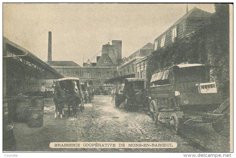 Mons En Baroeul - Brasserie Coopérative De Mons En Baroeul - Attelages à Cheval - Autres & Non Classés