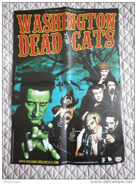 AFFICHE WASHINGTON DEAD CATS - Afiches & Pósters