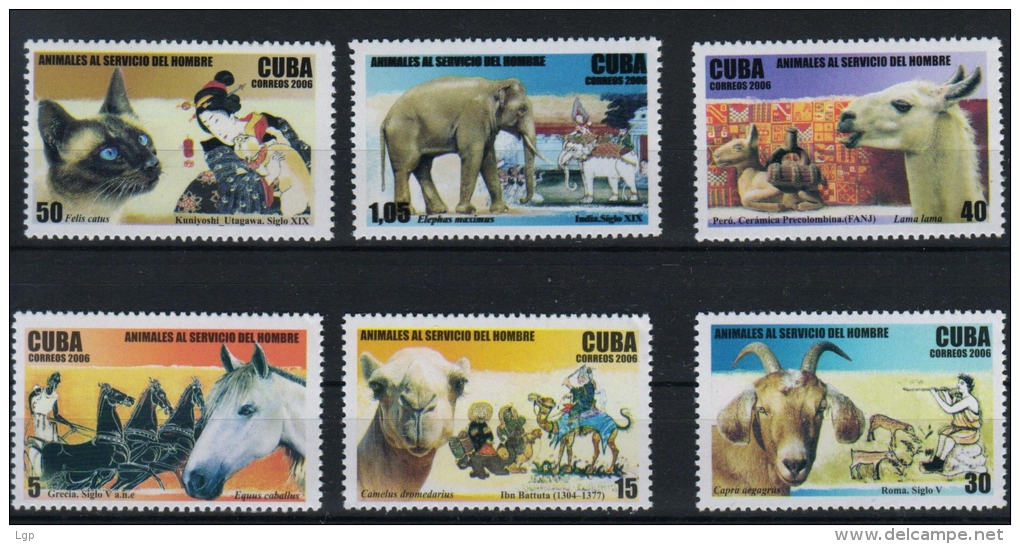 Cuba / 2006 / Michel 4848-4853 / Haustiere - Pets - Unused Stamps