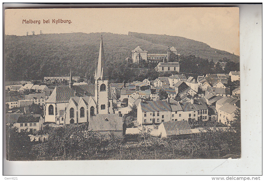 5524 KYLLBURG - MALBERG, Ortsansicht - Bitburg