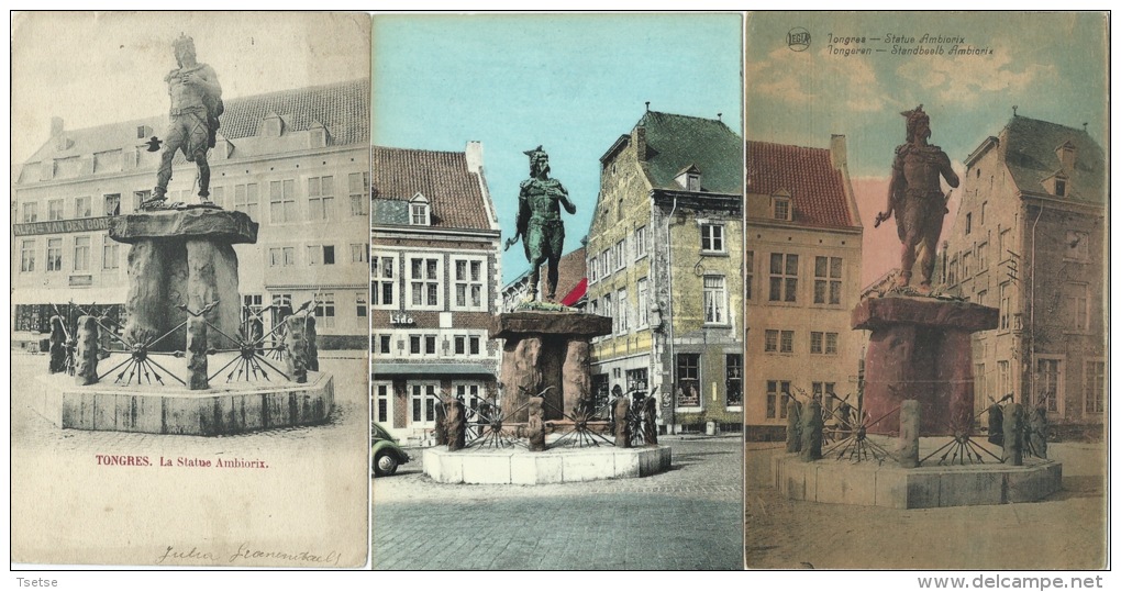 Tongeren / Tongres - Standbeeld Ambiorix / La Statue Ambiorix - 3 PK - Tongeren