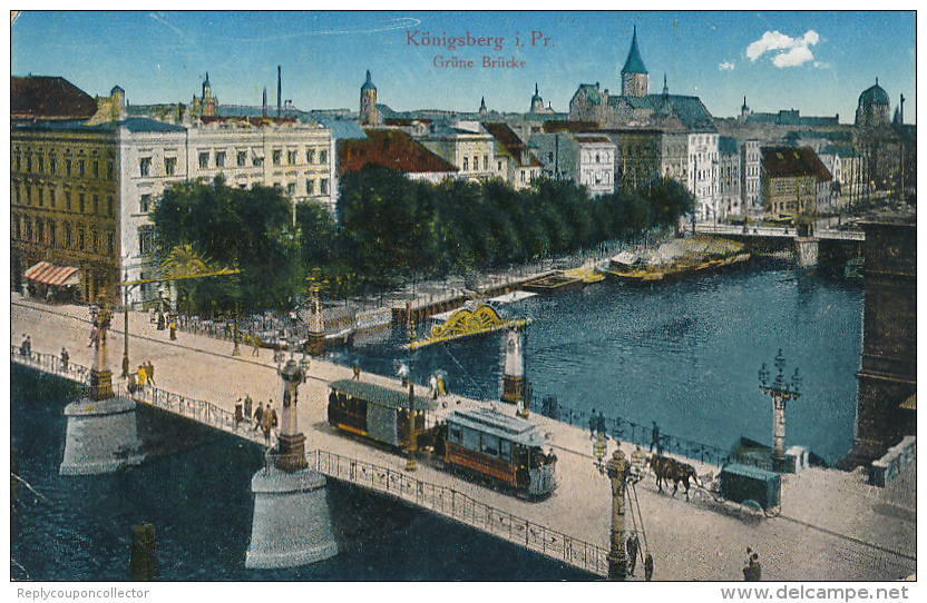 KÖNIGSBERG - 1941 , Grüne Brücke - Ostpreussen