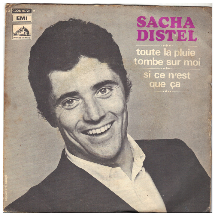 45T SACHA DISTEL - Autres - Musique Française