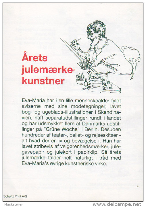 Denmark Markenheftchen Booklet 1989 Weihnachten Christmas Jul Noel Natale Navidad (2 Scans) MNH** - Booklets