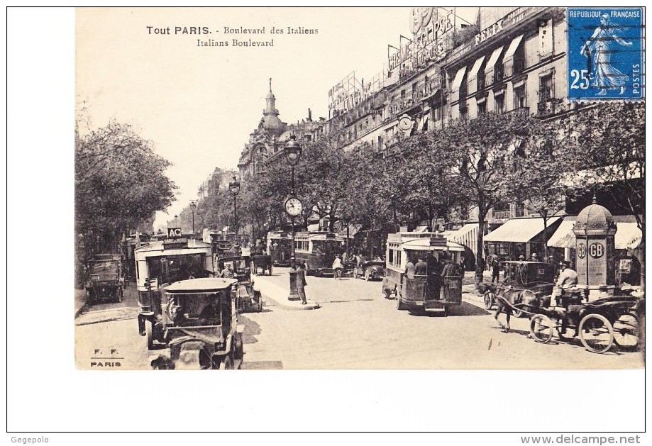 Tout PARIS - Boulevard Des Italiens - Onderwijs, Scholen En Universiteiten