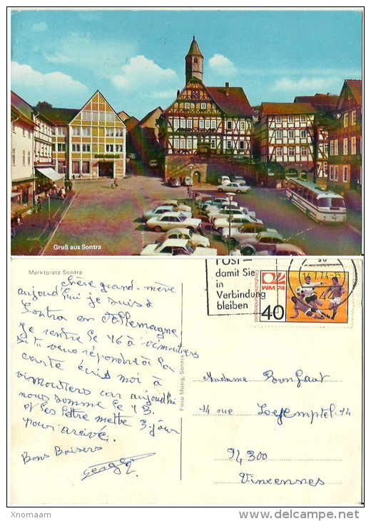 Allemagne - Sontra - Marktplatz - Sontra