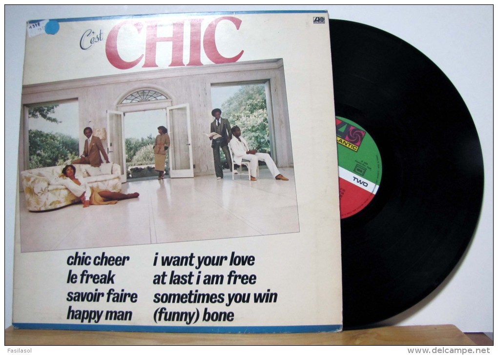 Chic - LP 33tr : C'EST CHIC  (Pressage : Fr - 1978) - Soul - R&B