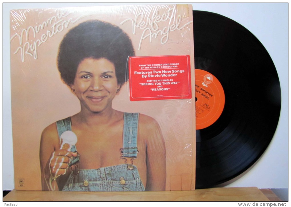 Minnie Riperton - LP 33tr : PERFECT ANGEL  (Pressage : USA - 1974) - Soul - R&B