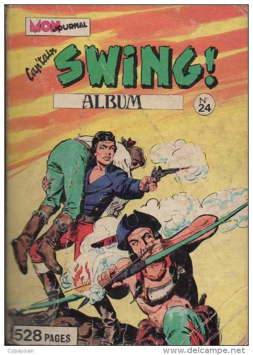 SWING ALBUM  N° 24  ( 93 94 95 96 ) BE MON JOURNAL 06-1974 - Captain Swing