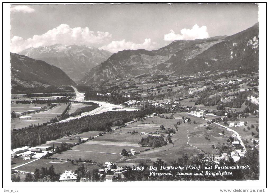 Schweiz - Das Domleschg Mit Fürstenaubruck - Fürstenau - Almens Und Ringelspitze - Graubünden - Domleschg
