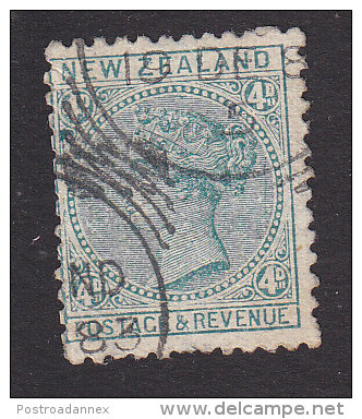 New Zealand, Scott #64, Used, Queen Victoria, Issued 1882 - Used Stamps