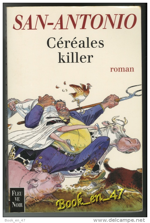 {18022} San-Antonio Hors-série , Céréales Killer , EO 2001 ; Illustration BOUCQ  " En Baisse " - San Antonio