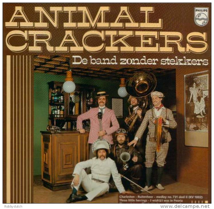 * LP *  ANIMAL CRACKERS - DE BAND ZONDER STEKKERS (Holland 1975 EX-!!!) - Jazz