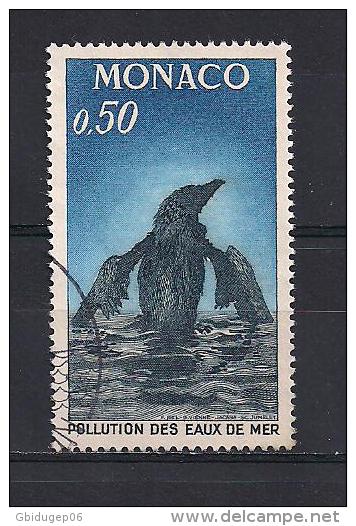 YT N° 859 - Oblitéré - Pollution Des Mers - Gebraucht