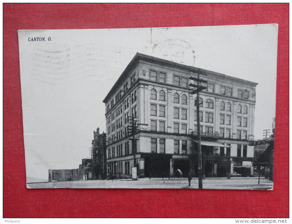 Canton Ohio  McKinnely Hotel 1908 Cancel     Ref 1134 - Sonstige & Ohne Zuordnung