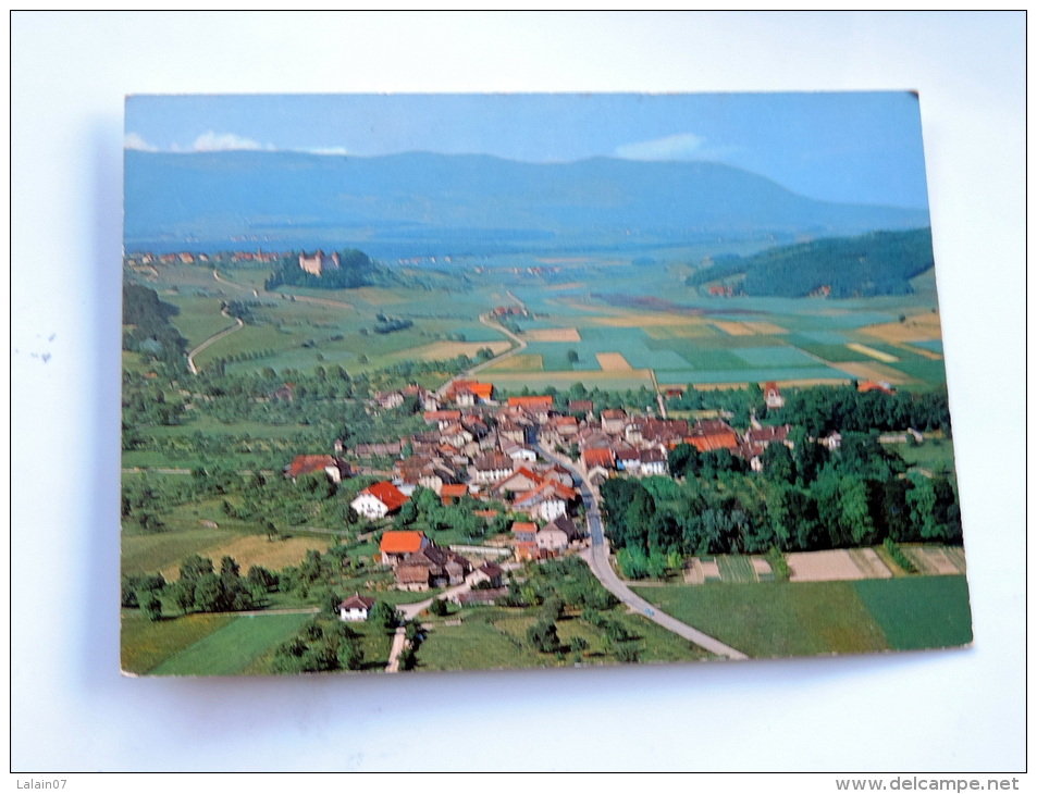 Carte Postale Ancienne : MATHOD : Vue Aérienne - Mathod