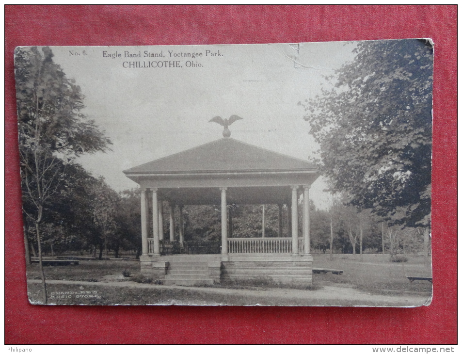 Chillicothe Ohio  Eagle Band Stand Cancel    Ref 1134 - Other & Unclassified