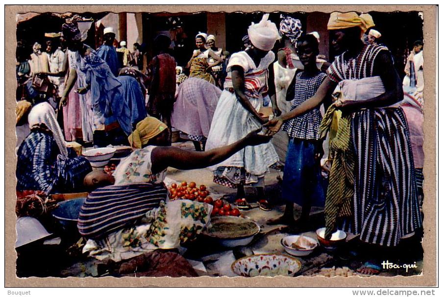 AFRIQUE EN COULEURS - CPM - 3017 - MARCHE AFRICAIN - éditeur HOA-QUI - Non Classés