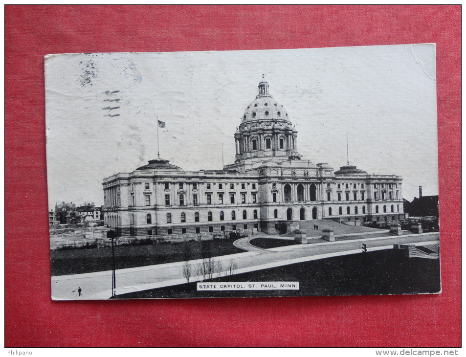 Minnesota > St Paul  State Capitol  1908 Cancel    Ref 1134 - St Paul