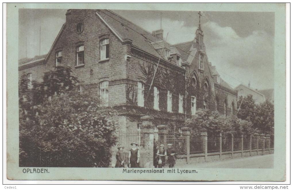 OPLADEN  MARIENPENSIONAT MIT LYCEUM - Olpe