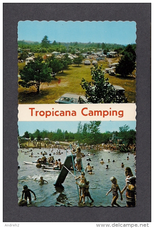 QUÉBEC - GRANBY - TROPICANA CAMPING ET PLAGE - PROP. JOSEPH SOREL - PUB. PAR J. BIENVENURE - Granby