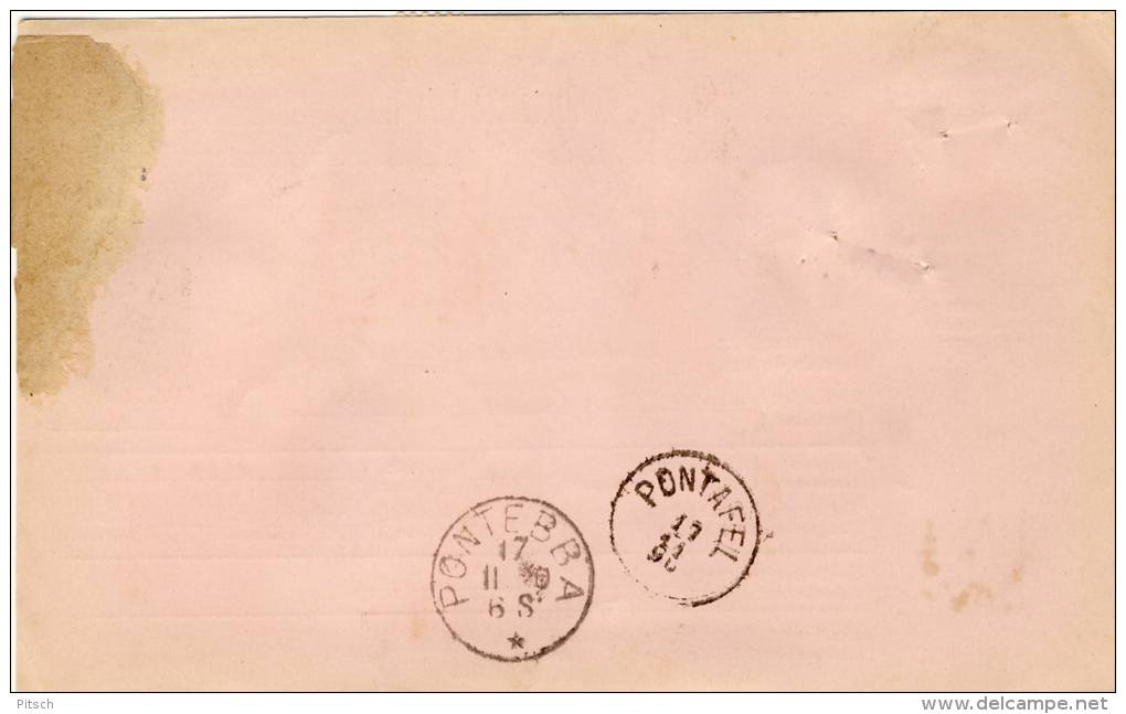 Österreich - Paketkarte 1890 Nach Palermo 3+10+50 Kreuzer Ausgabe 1890 - 26871 - Briefe U. Dokumente